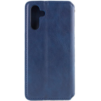 Шкіряний чохол книжка GETMAN Cubic (PU) для Samsung Galaxy A04s Синій