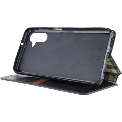 Шкіряний чохол книжка GETMAN Cubic (PU) для Samsung Galaxy A04s Чорний