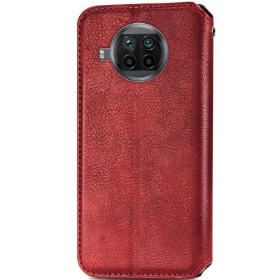 Шкіряний чохол книжка GETMAN Cubic (PU) для Xiaomi Mi 10T Lite / Redmi Note 9 Pro 5G Червоний Шкіряний чохол книжка GETMAN Cubic (PU) для Xiaomi Mi 10T Lite / Redmi Note 9 Pro 5G Червоний