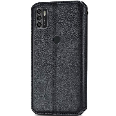 Шкіряний чохол книжка GETMAN Cubic (PU) для ZTE Blade A7s (2020) Чорний Шкіряний чохол книжка GETMAN Cubic (PU) для ZTE Blade A7s (2020) Чорний