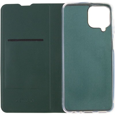 Шкіряний чохол книжка GETMAN Elegant (PU) для Samsung Galaxy M33 5G Зелений