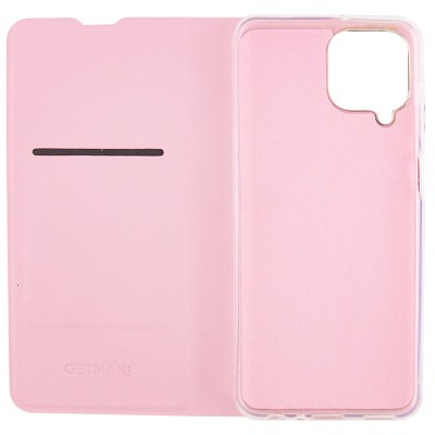 Шкіряний чохол книжка GETMAN Elegant (PU) для Samsung Galaxy M33 5G Рожевий