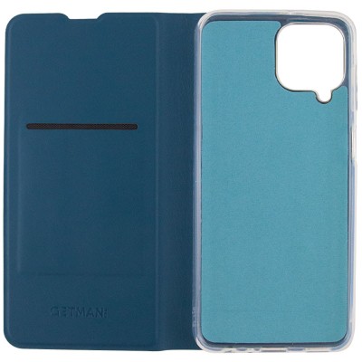 Шкіряний чохол книжка GETMAN Elegant (PU) для Samsung Galaxy M33 5G Синій