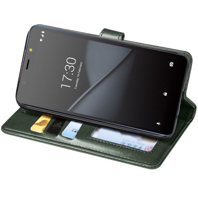 Шкіряний чохол книжка GETMAN Gallant (PU) для TECNO POP 3 Зелений