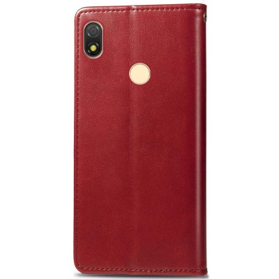 Шкіряний чохол книжка GETMAN Gallant (PU) для TECNO POP 3 Червоний