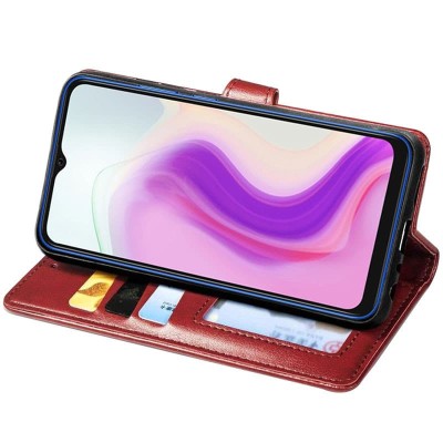 Шкіряний чохол книжка GETMAN Gallant (PU) для Xiaomi Redmi 5 Plus / Redmi Note 5 (Single Camera) Червоний Шкіряний чохол книжка GETMAN Gallant (PU) для Xiaomi Redmi 5 Plus / Redmi Note 5 (Single Camera) Червоний