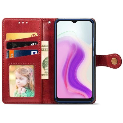 Шкіряний чохол книжка GETMAN Gallant (PU) для Xiaomi Redmi 5 Plus / Redmi Note 5 (Single Camera) Червоний Шкіряний чохол книжка GETMAN Gallant (PU) для Xiaomi Redmi 5 Plus / Redmi Note 5 (Single Camera) Червоний