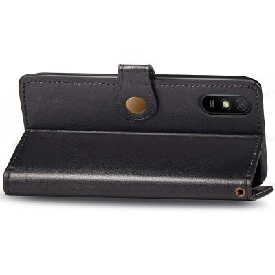 Шкіряний чохол книжка GETMAN Gallant (PU) для Xiaomi Redmi 9A Чорний