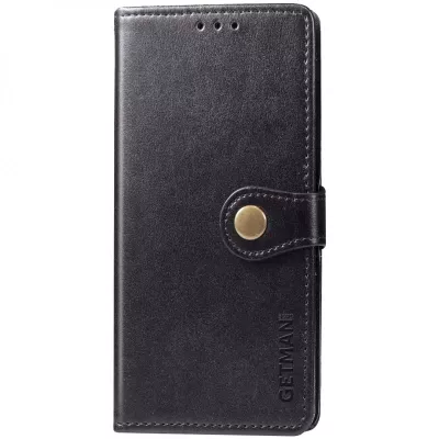 Шкіряний чохол книжка GETMAN Gallant (PU) для Xiaomi Redmi Note 9s / Note 9 Pro / Note 9 Pro Max Чорний