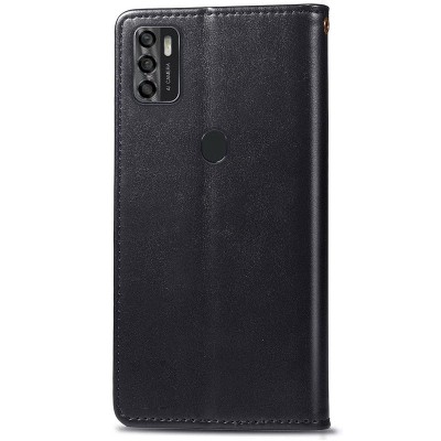 Шкіряний чохол книжка GETMAN Gallant (PU) для ZTE Blade A7s (2020) Чорний
