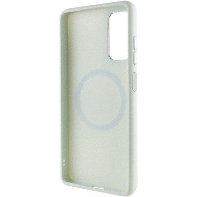 TPU чохол Bonbon Metal Style with MagSafe для Samsung Galaxy A25 5G Білий / White