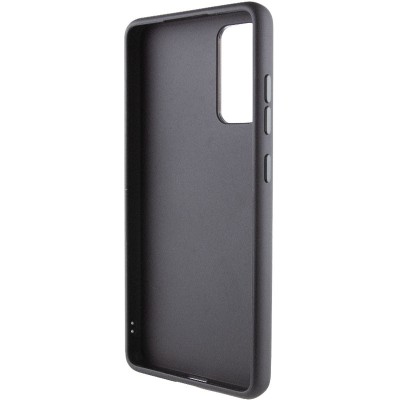 TPU чохол Bonbon Metal Style with MagSafe для Samsung Galaxy S20 FE Чорний / Black