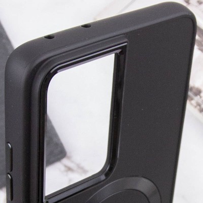 TPU чохол Bonbon Metal Style with MagSafe для Samsung Galaxy S21 Ultra Чорний / Black TPU чохол Bonbon Metal Style with MagSafe для Samsung Galaxy S21 Ultra Чорний / Black