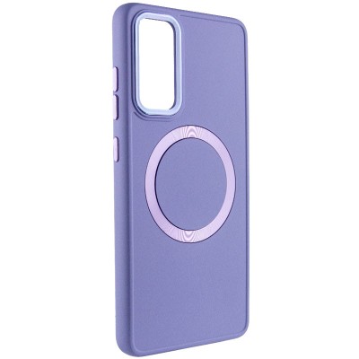 TPU чохол Bonbon Metal Style with MagSafe для Samsung Galaxy S24+ Бузковий / Dasheen TPU чохол Bonbon Metal Style with MagSafe для Samsung Galaxy S24+ Бузковий / Dasheen