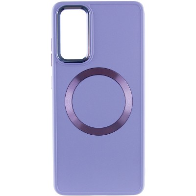 TPU чохол Bonbon Metal Style with MagSafe для Samsung Galaxy S24+ Бузковий / Dasheen TPU чохол Bonbon Metal Style with MagSafe для Samsung Galaxy S24+ Бузковий / Dasheen