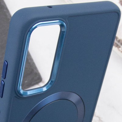 TPU чохол Bonbon Metal Style with MagSafe для Samsung Galaxy S24+ Синій / Cosmos Blue TPU чохол Bonbon Metal Style with MagSafe для Samsung Galaxy S24+ Синій / Cosmos Blue