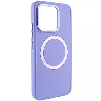 TPU чохол Bonbon Metal Style with MagSafe для Xiaomi 14 Бузковий / Dasheen