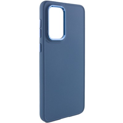 TPU чохол Bonbon Metal Style для Samsung Galaxy A53 5G Синій / Cosmos blue