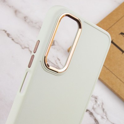 TPU чохол Bonbon Metal Style для Samsung Galaxy A54 5G Білий / White