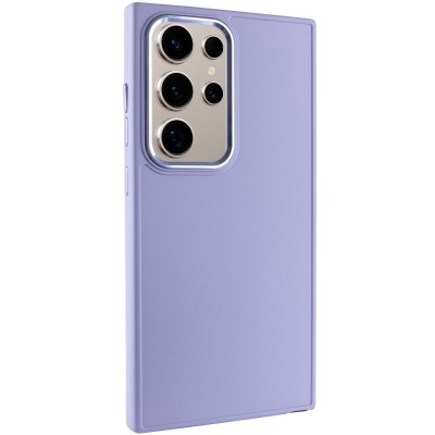 TPU чохол Bonbon Metal Style для Samsung Galaxy S23 Ultra Бузковий / Dasheen