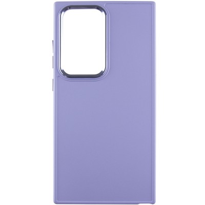 TPU чохол Bonbon Metal Style для Samsung Galaxy S23 Ultra Бузковий / Dasheen