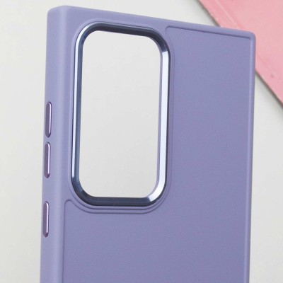 TPU чохол Bonbon Metal Style для Samsung Galaxy S23 Ultra Бузковий / Dasheen