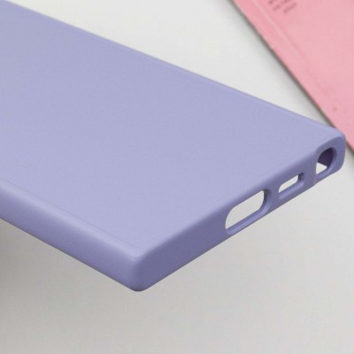 TPU чохол Bonbon Metal Style для Samsung Galaxy S23 Ultra Бузковий / Dasheen