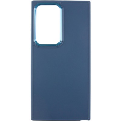TPU чохол Bonbon Metal Style для Samsung Galaxy S23 Ultra Синій / Cosmos blue