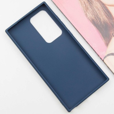 TPU чохол Bonbon Metal Style для Samsung Galaxy S23 Ultra Синій / Cosmos blue