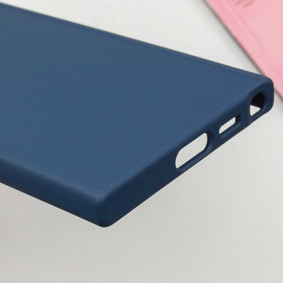 TPU чохол Bonbon Metal Style для Samsung Galaxy S23 Ultra Синій / Cosmos blue