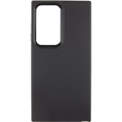 TPU чохол Bonbon Metal Style для Samsung Galaxy S24 Ultra Чорний / Black