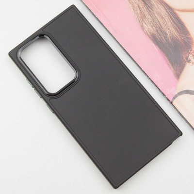 TPU чохол Bonbon Metal Style для Samsung Galaxy S24 Ultra Чорний / Black