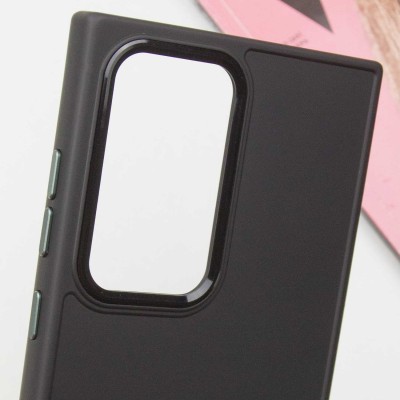 TPU чохол Bonbon Metal Style для Samsung Galaxy S24 Ultra Чорний / Black