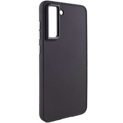 TPU чохол Bonbon Metal Style для Samsung Galaxy S24 Чорний / Black