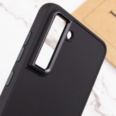TPU чохол Bonbon Metal Style для Samsung Galaxy S24 Чорний / Black