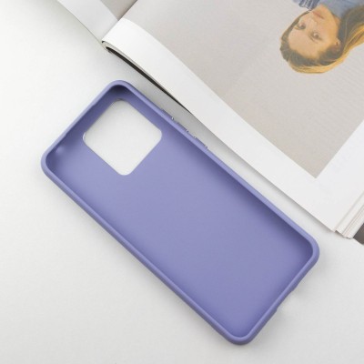 TPU чохол Bonbon Metal Style для Xiaomi Redmi 10C Бузковий / Dasheen