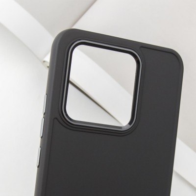 TPU чохол Bonbon Metal Style для Xiaomi Redmi 10C Чорний / Black