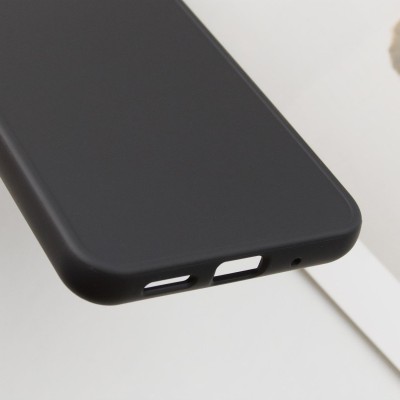 TPU чохол Bonbon Metal Style для Xiaomi Redmi 10C Чорний / Black