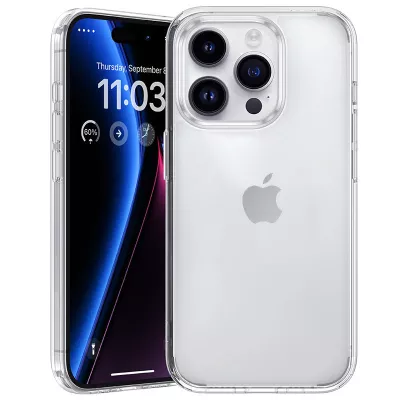TPU чохол Epic Transparent 1,5mm для Apple iPhone 14 Pro Max (6.7") Безбарвний (прозорий)