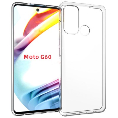 TPU чохол Epic Transparent 1,5mm для Motorola Moto G60 Безбарвний (прозорий) TPU чохол Epic Transparent 1,5mm для Motorola Moto G60 Безбарвний (прозорий)