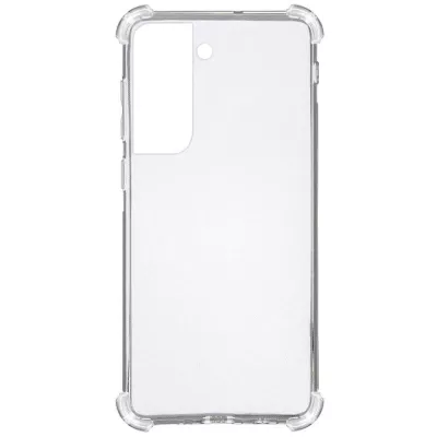 TPU чохол GETMAN Ease logo посилені кути для Samsung Galaxy S22+ Безбарвний (прозорий)