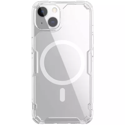 TPU чохол Nillkin Nature Pro Magnetic для Apple iPhone 15 Plus (6.7") Безбарвний (прозорий)