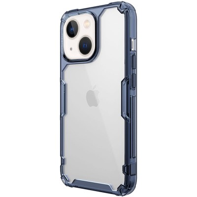 TPU чохол Nillkin Nature Pro Series для Apple iPhone 15 Plus (6.7") Синій (прозорий)