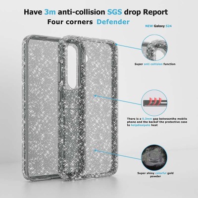 TPU чохол Nova для Samsung Galaxy A24 4G Grey