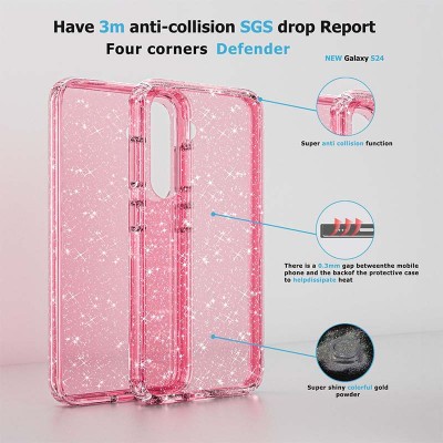 TPU чохол Nova для Samsung Galaxy A24 4G Pink