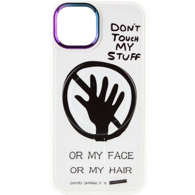 TPU+PC чохол Funny pictures with MagSafe для Apple iPhone 12 Pro / 12 (6.1") Don't touch