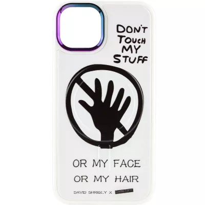 TPU+PC чохол Funny pictures with MagSafe для Apple iPhone 12 Pro / 12 (6.1") Don't touch