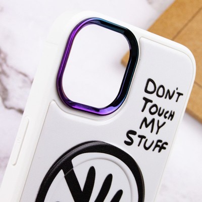 TPU+PC чохол Funny pictures with MagSafe для Apple iPhone 12 Pro / 12 (6.1") Don't touch