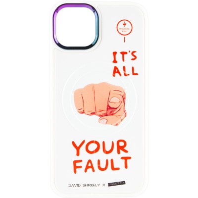 TPU+PC чохол Funny pictures with MagSafe для Apple iPhone 13 (6.1") It's all