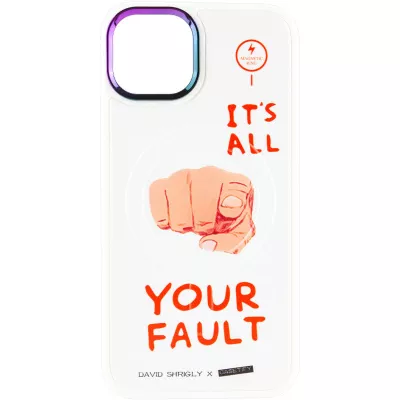 TPU+PC чохол Funny pictures with MagSafe для Apple iPhone 13 (6.1") It's all